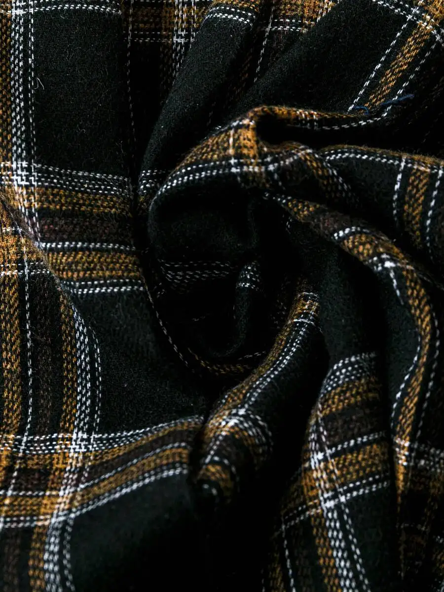 Plus Size Womens A-Line Pleated Skirt With Classic Tartan Pattern
Plus Size Womens A-Line Pleated Skirt With Classic Tartan Pattern