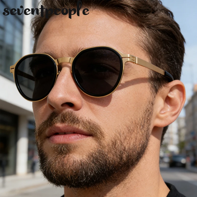 Vintage Polarized Round Sunglasses Men 2026 Luxury Brand Classic Punk Driving Sun Glasses For Male Trendy Outdoor Eyewear Shades
Vintage Polarized Round Sunglasses Men 2026 Luxury Brand Classic Punk Driving Sun Glasses For Male Trendy Outdoor Eyewear Shades
