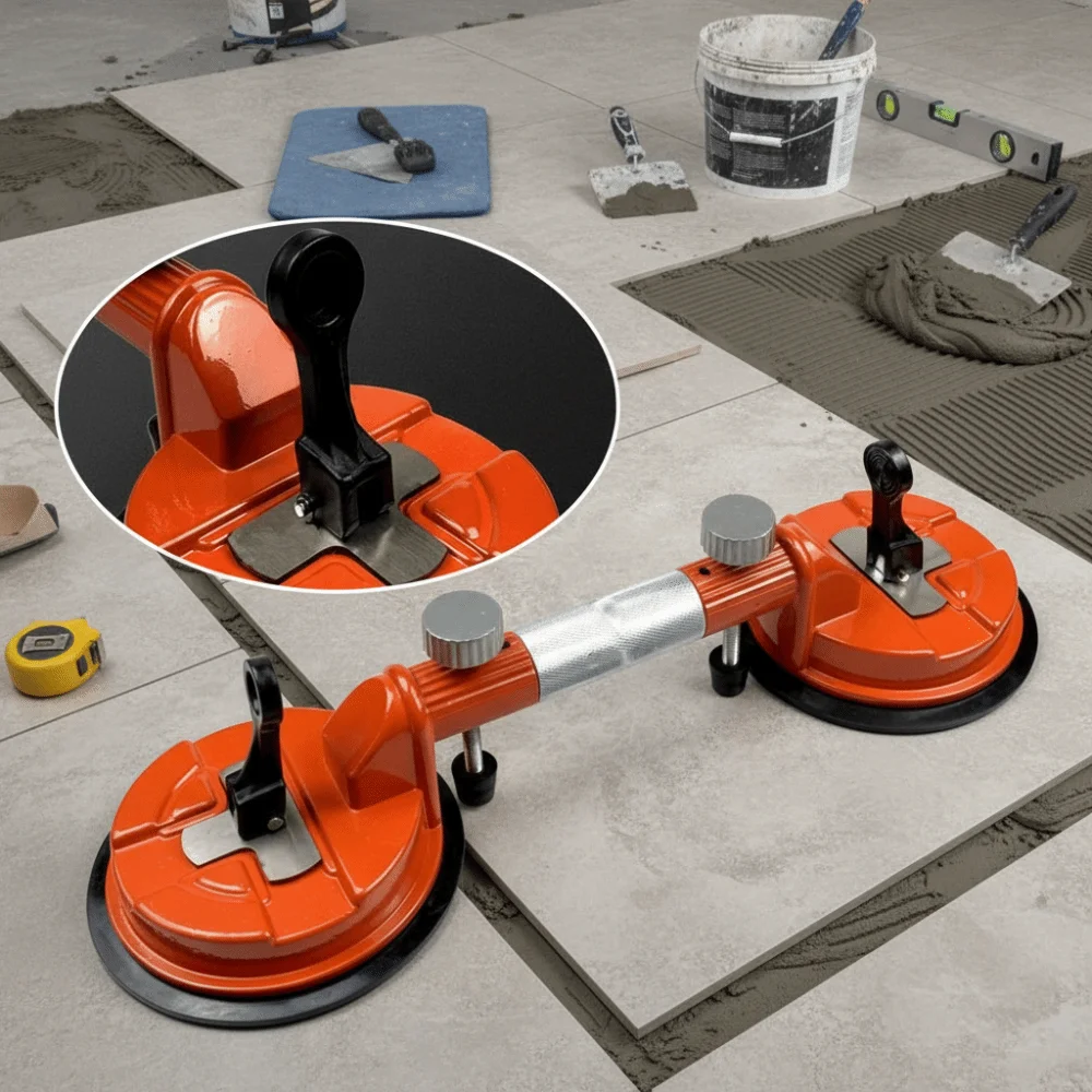 Powerful Heavy Duty Suction Cup Floor Tile Installation Tool Non-Slip Suction Cup Seam Setter Powerful Vacuum Tool
Powerful Heavy Duty Suction Cup Floor Tile Installation Tool Non-Slip Suction Cup Seam Setter Powerful Vacuum Tool