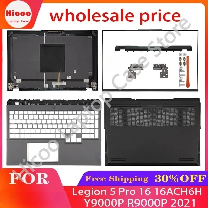 NEW For Lenovo Legion 5 Pro 16ACH6 16ACH6H 16ITH6 16ITH6H R9000P 2021 Laptop LCD Back Cover Bezel Palmrest Upper Hinges Rear Lid
NEW For Lenovo Legion 5 Pro 16ACH6 16ACH6H 16ITH6 16ITH6H R9000P 2021 Laptop LCD Back Cover Bezel Palmrest Upper Hinges Rear Lid