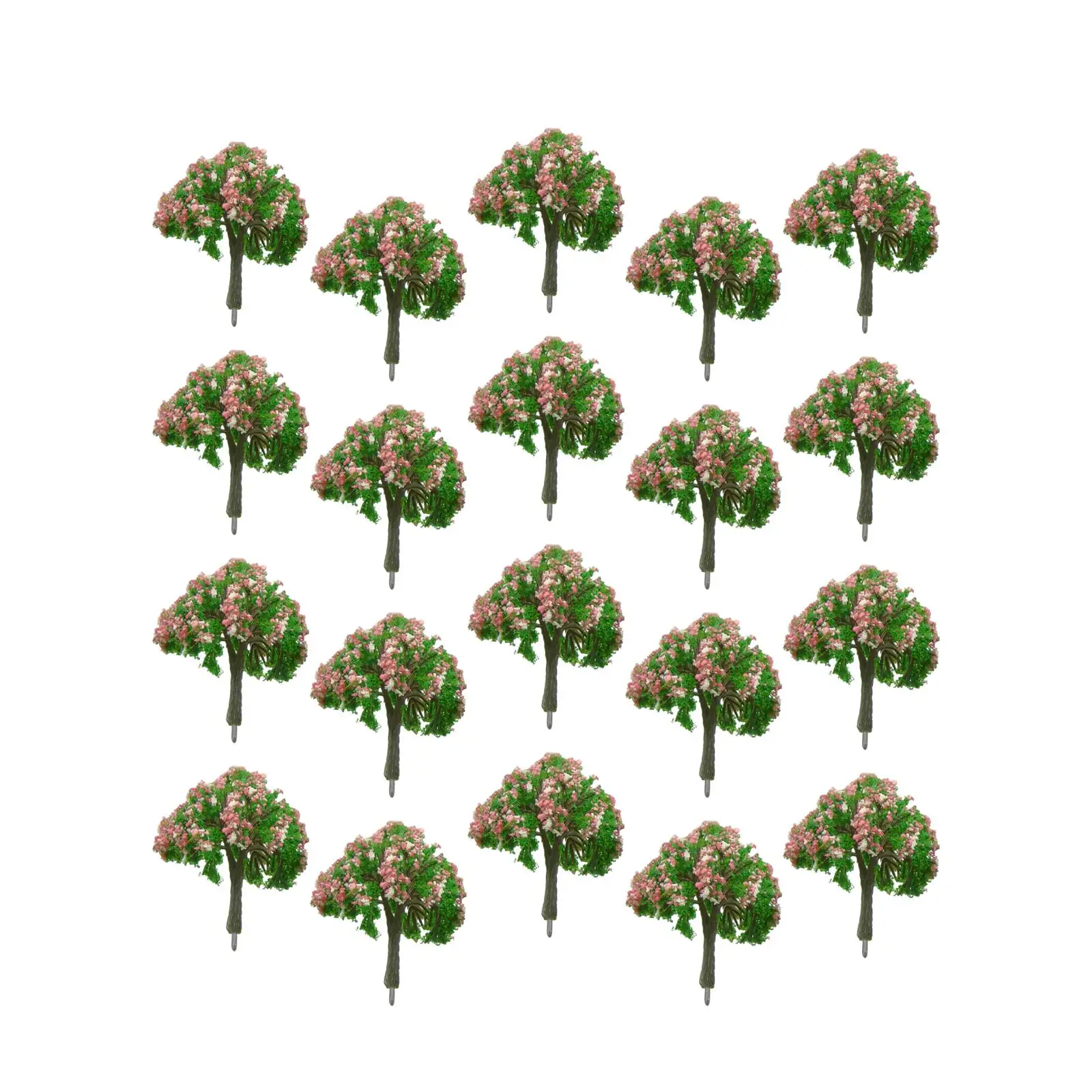 20Pcs 1/100 Scale Model Trees Train Scenery Landscape Railroad Green Scenery Tree for Fairy Garden Decor Diorama Layout Decor
20Pcs 1/100 Scale Model Trees Train Scenery Landscape Railroad Green Scenery Tree for Fairy Garden Decor Diorama Layout Decor