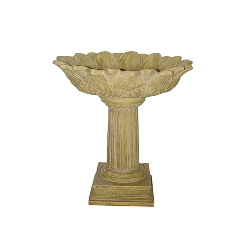new design high quality garden bird bath polyresin bird pool outdoor ornament garden decoration for house
new design high quality garden bird bath polyresin bird pool outdoor ornament garden decoration for house