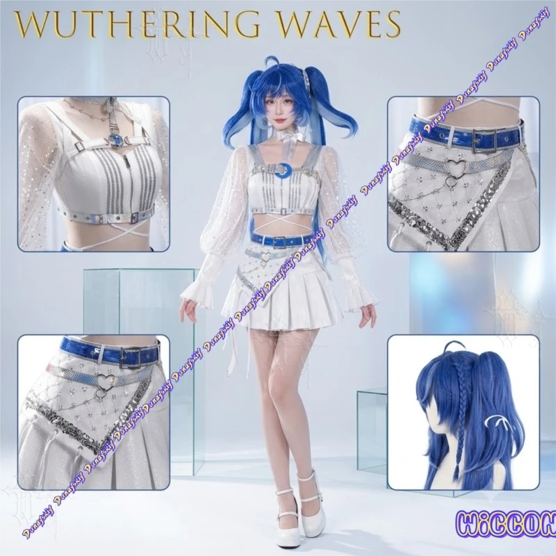 Wuthering Waves Solar 5 Birthday Party Yuno Full Set Cosplay Costume Anime Game Outfit For Women Anime Party Suit Lolita Party
Wuthering Waves Solar 5 Birthday Party Yuno Full Set Cosplay Costume Anime Game Outfit For Women Anime Party Suit Lolita Party