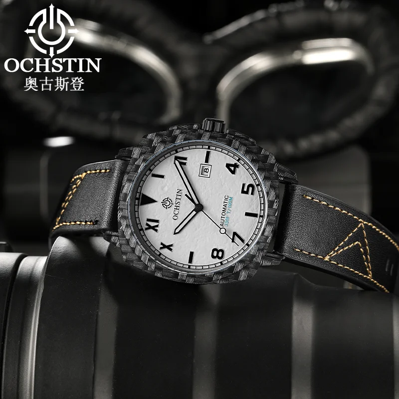 OCHSTIN Genuine Leather Strap Wristwatch Waterproof Luminous Hand Fashion Business Men‘s Fully Automatic Mechinery Watches
OCHSTIN Genuine Leather Strap Wristwatch Waterproof Luminous Hand Fashion Business Men‘s Fully Automatic Mechinery Watches
