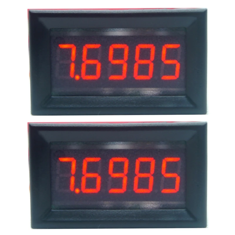 2X Digital 0.56Inch LED Display 5 Bits DC 0-33.000V Voltmeter Voltage Meter Tester
2X Digital 0.56Inch LED Display 5 Bits DC 0-33.000V Voltmeter Voltage Meter Tester