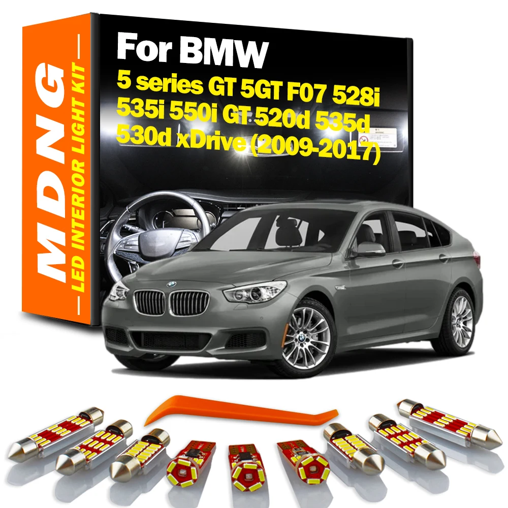 MDNG 26Pcs Canbus LED Interior Light Kit For BMW 5 series GT 5GT F07 528i 535i 550i GT 520d 530d 535d xDrive Indoor Car Led Lamp
MDNG 26Pcs Canbus LED Interior Light Kit For BMW 5 series GT 5GT F07 528i 535i 550i GT 520d 530d 535d xDrive Indoor Car Led Lamp