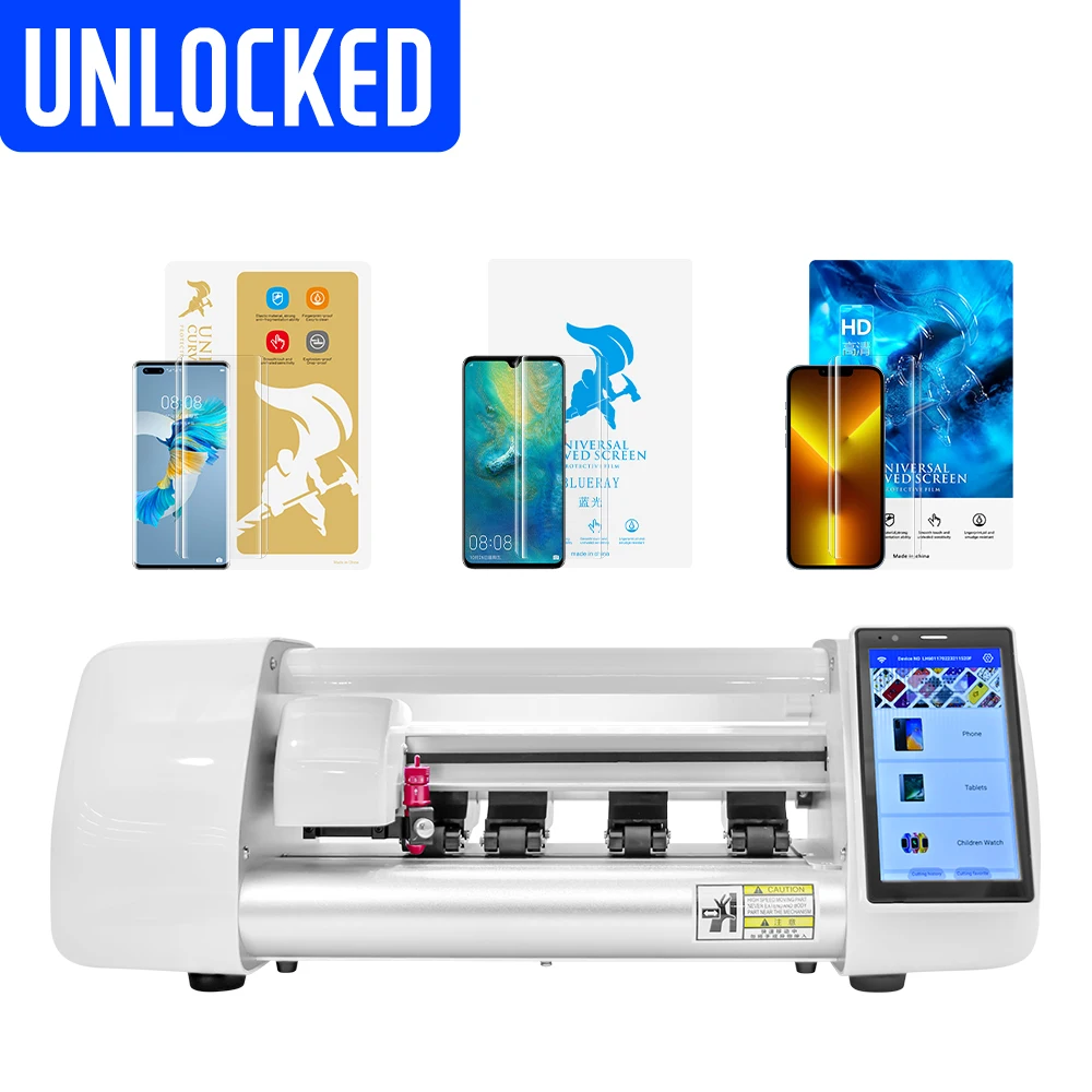 Unlimited Unlocked Mobile Phone Hydrogel Film Plotter Making Cutter Maquina Hidrogel Smart Screen Protector Cutting Machine
Unlimited Unlocked Mobile Phone Hydrogel Film Plotter Making Cutter Maquina Hidrogel Smart Screen Protector Cutting Machine