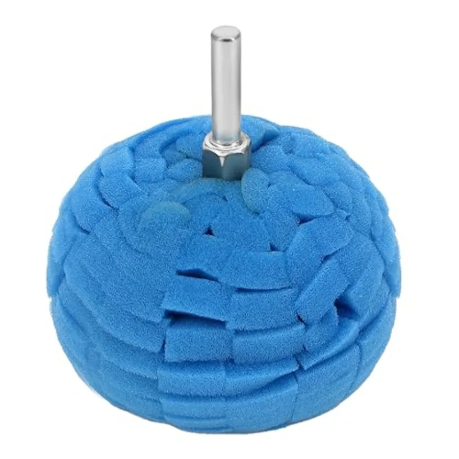 3" Polishing Ball for Drill, Detailing Adapter Round Buffing Cone Finishing Pad Waxing Car Power Ball Wheel Polisher with Attac
3" Polishing Ball for Drill, Detailing Adapter Round Buffing Cone Finishing Pad Waxing Car Power Ball Wheel Polisher with Attac