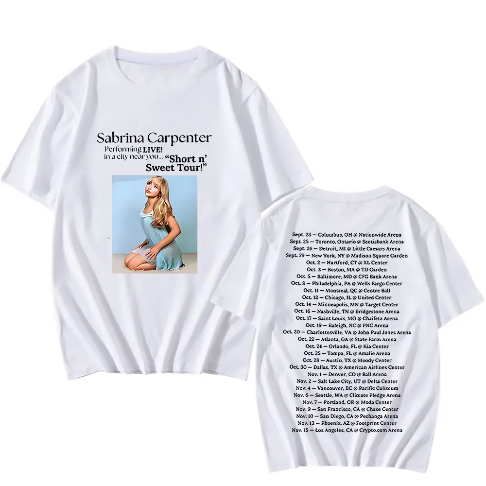 Please Please Please T-shirt Sabrina Carpenter Hip Hop High Quality Tee-shirt Short Sleeve Fashion Tshirt Ropa Mujer Punk Tops
Please Please Please T-shirt Sabrina Carpenter Hip Hop High Quality Tee-shirt Short Sleeve Fashion Tshirt Ropa Mujer Punk Tops