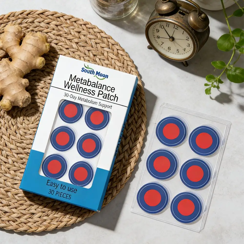 South Moon Metabalance Wellness Patch Transdermal Fat Burning, Metabolism Support, Gentle Non-Irritating Body Shaping Patches
South Moon Metabalance Wellness Patch Transdermal Fat Burning, Metabolism Support, Gentle Non-Irritating Body Shaping Patches