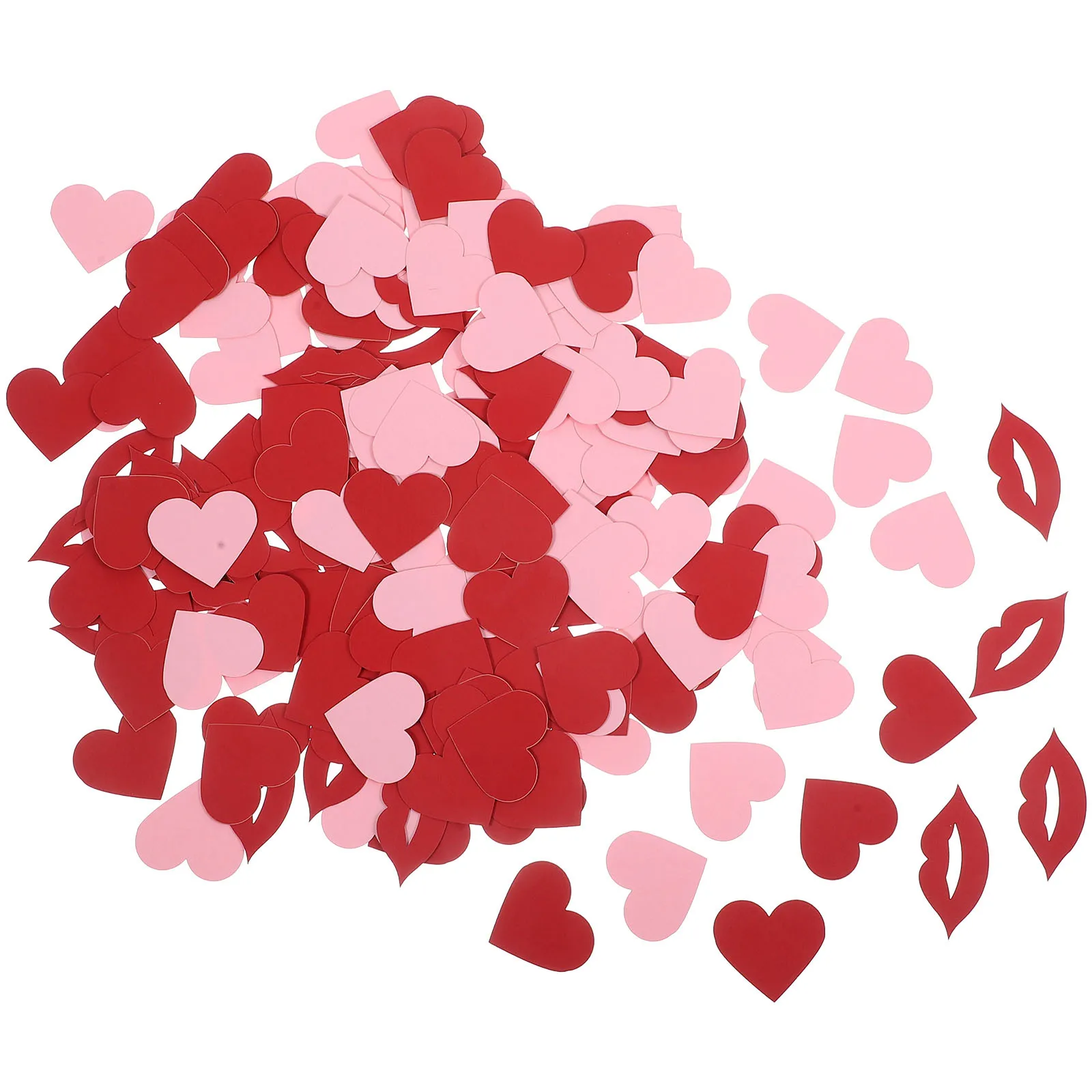 200Pcs Romantic Lip Heart Confetti Wedding Party Decor Paper Table Scatter Festival Wedding Confetti for Party
200Pcs Romantic Lip Heart Confetti Wedding Party Decor Paper Table Scatter Festival Wedding Confetti for Party