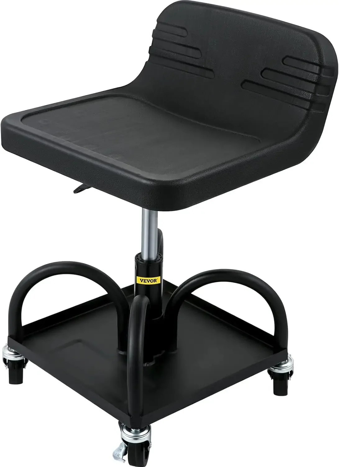 Rolling Garage Stool, 300LBS Capacity, Adjustable Height from 15.7 in to 20.5 in,Mechanic Seat with
Rolling Garage Stool, 300LBS Capacity, Adjustable Height from 15.7 in to 20.5 in,Mechanic Seat with