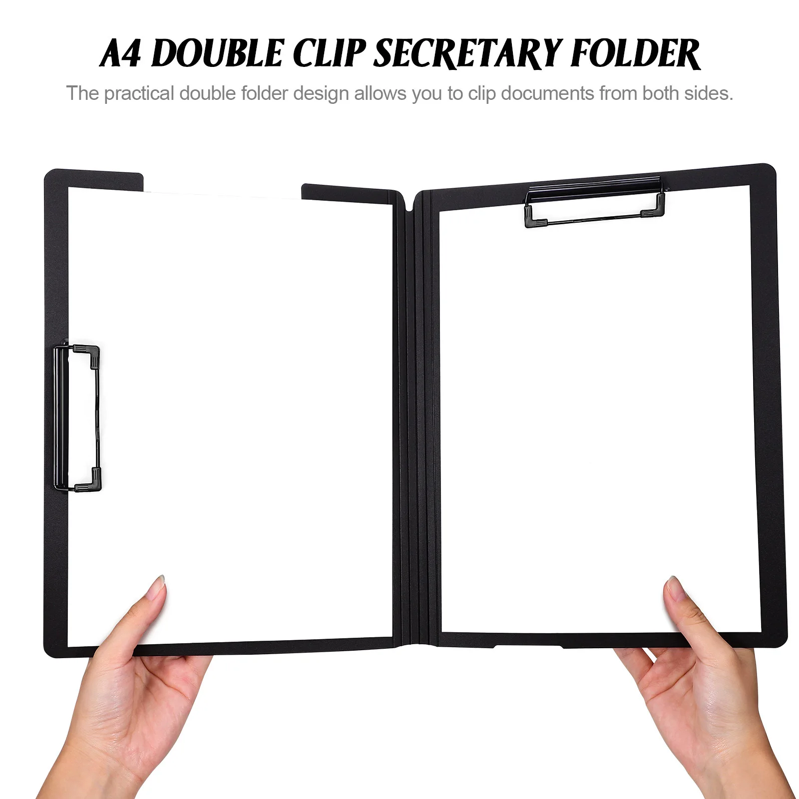 2 pcs Folder Double Clip A4 Foldable Clipboard Sturdy Portable For Office Classroom Use Clipboard Folder Writing Support
2 pcs Folder Double Clip A4 Foldable Clipboard Sturdy Portable For Office Classroom Use Clipboard Folder Writing Support