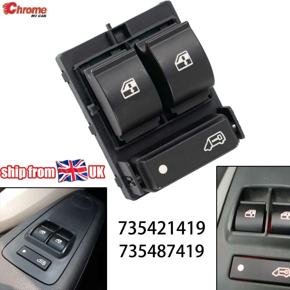For Fiat Ducato Doblo Citroen Relay Jumper Peugeot Boxer 2001-14 735421419 7354217140 Electric Window Switch Triple Button Push
For Fiat Ducato Doblo Citroen Relay Jumper Peugeot Boxer 2001-14 735421419 7354217140 Electric Window Switch Triple Button Push