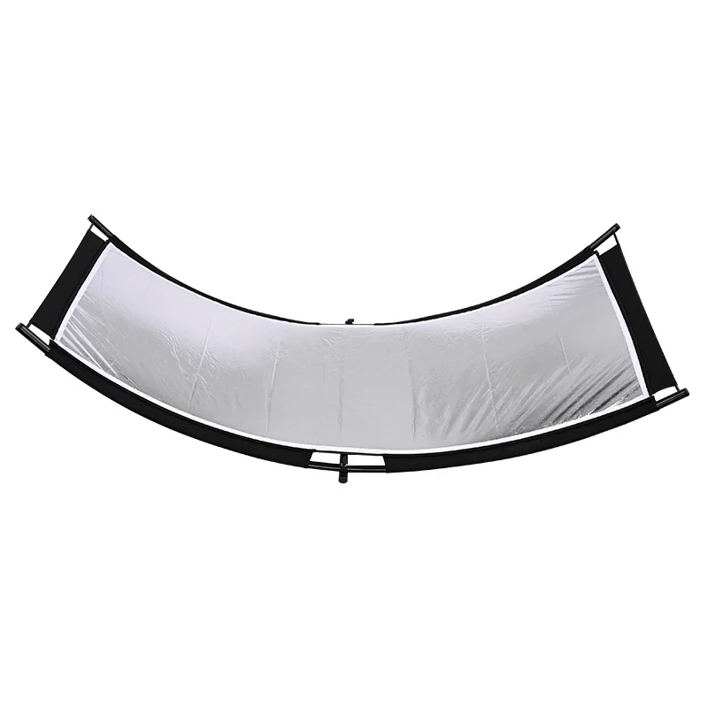Photography U-shaped curved screen, reflector, portable reflective , standard black and silver cloth, optional gold and white
Photography U-shaped curved screen, reflector, portable reflective , standard black and silver cloth, optional gold and white