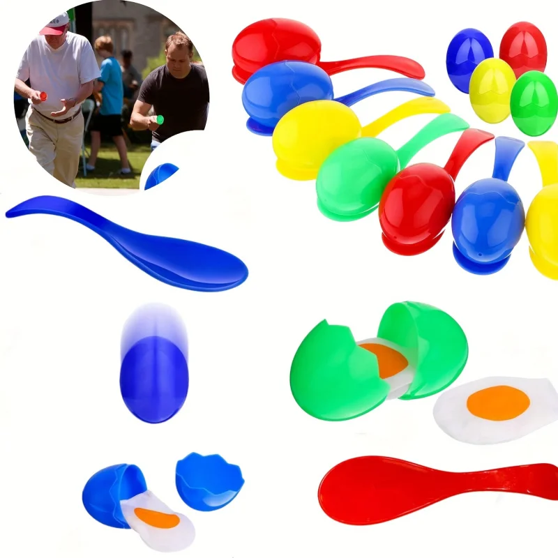 Easter Egg and Spoon Race Game Set with Egg Yolk-Outdoor Lawn Relay Race Day Party Game,Suitable for Bachelorette Party Supplies
Easter Egg and Spoon Race Game Set with Egg Yolk-Outdoor Lawn Relay Race Day Party Game,Suitable for Bachelorette Party Supplies