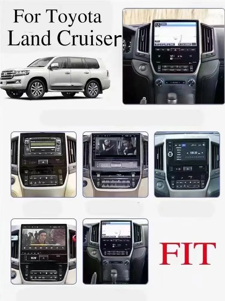 Android 13.0 Car Radio For Toyota Land Cruiser 200 LC200 2016-2022 Multimedia Audio Player Auto GPS Naviga Head Unit DSP Carplay
Android 13.0 Car Radio For Toyota Land Cruiser 200 LC200 2016-2022 Multimedia Audio Player Auto GPS Naviga Head Unit DSP Carplay