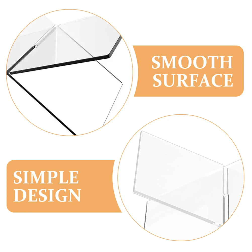 Acrylic Recipe Stand Thicken Book Holder for Kitchen Cooking Display Rack Stable Transparent Book Stand Cookbook Holder
Acrylic Recipe Stand Thicken Book Holder for Kitchen Cooking Display Rack Stable Transparent Book Stand Cookbook Holder