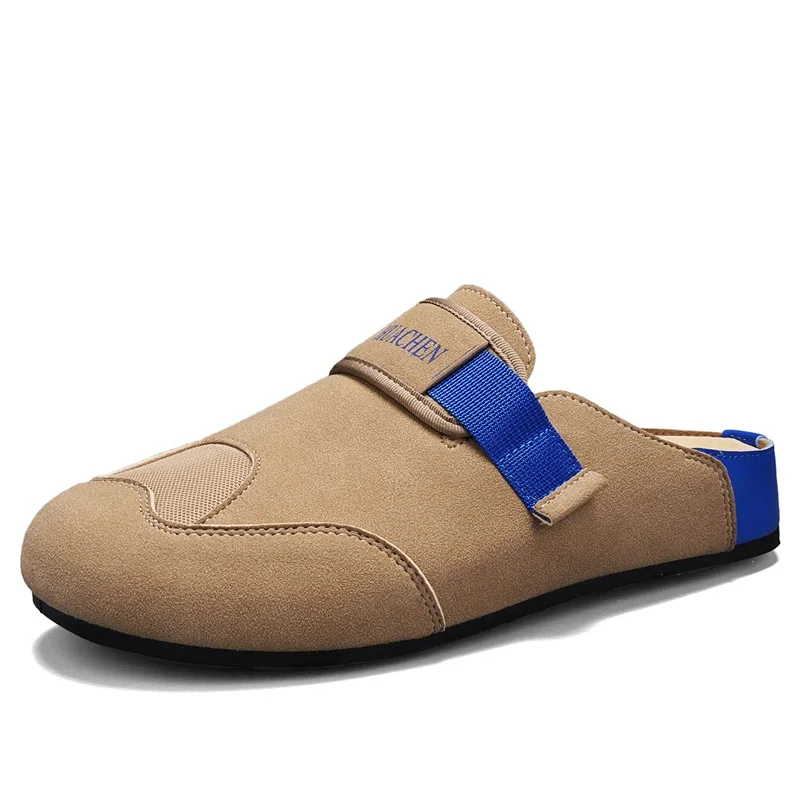 Mens Summer Slip Ons Shoes Lightweight Breathable Outdoor Slides Man Casual Clogs 2026 New Trendy Suede Shoes Slippers for Men
Mens Summer Slip Ons Shoes Lightweight Breathable Outdoor Slides Man Casual Clogs 2026 New Trendy Suede Shoes Slippers for Men