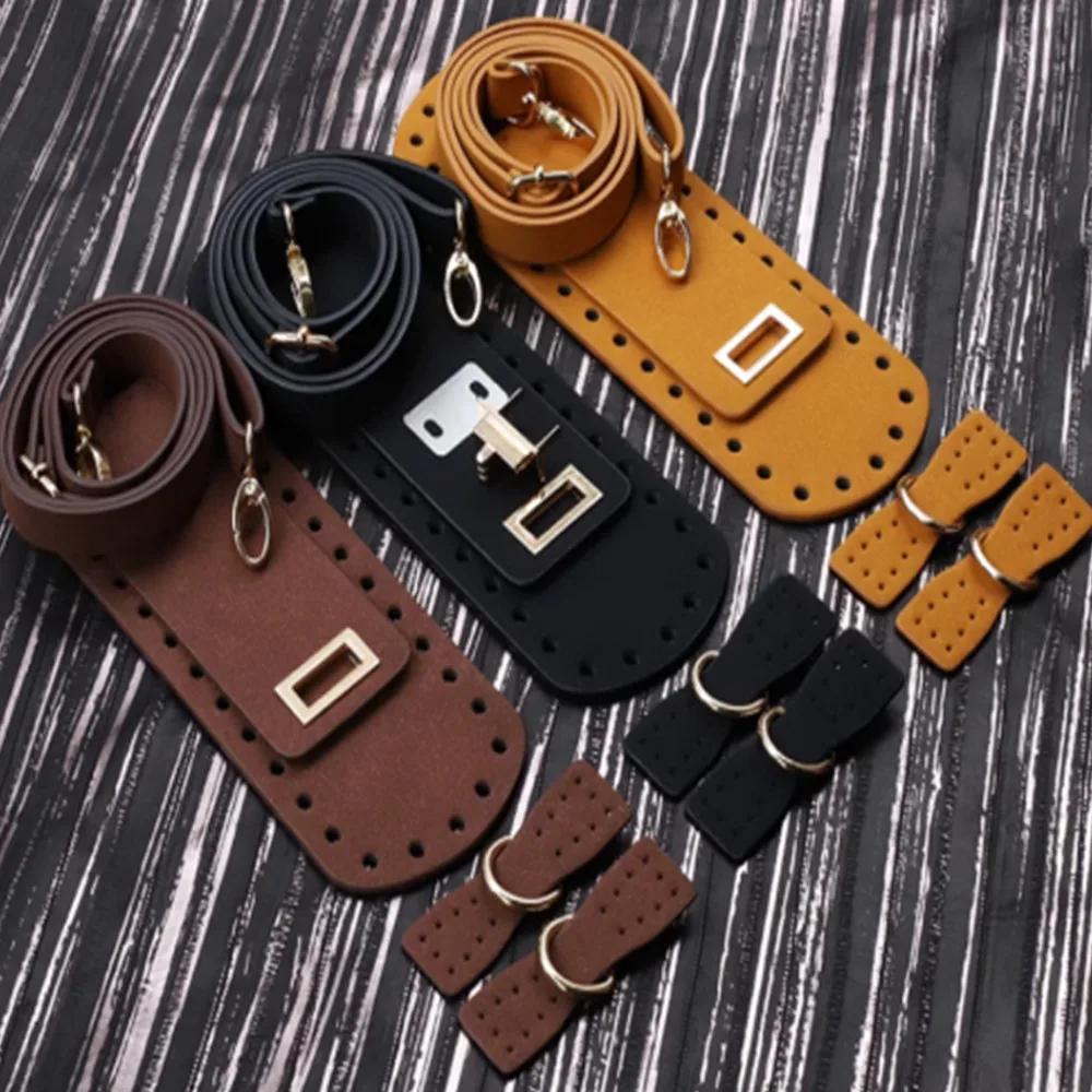 1 Set DIY Shoulder Bag Strap With Hardware Bag Cover Bottom Handmade Woven Bag Accessories Pu Leather Vintage Handbag Parts
1 Set DIY Shoulder Bag Strap With Hardware Bag Cover Bottom Handmade Woven Bag Accessories Pu Leather Vintage Handbag Parts