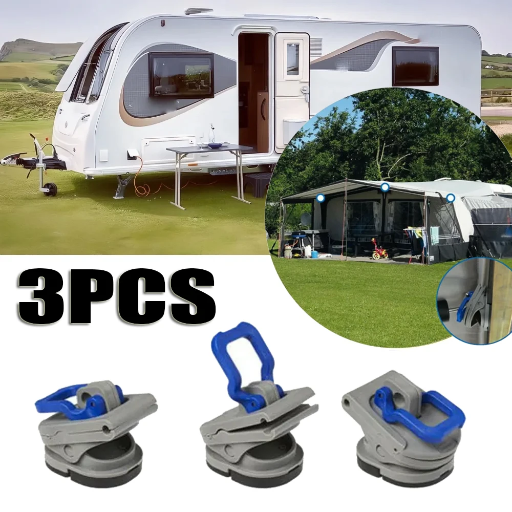 3PCS RV Tarpaulin Clip Adjustable Caravan Awning Pole Bracket Pad Tent Sunshade Support Pole Clamp Motorhome Camper RV Accessory
3PCS RV Tarpaulin Clip Adjustable Caravan Awning Pole Bracket Pad Tent Sunshade Support Pole Clamp Motorhome Camper RV Accessory