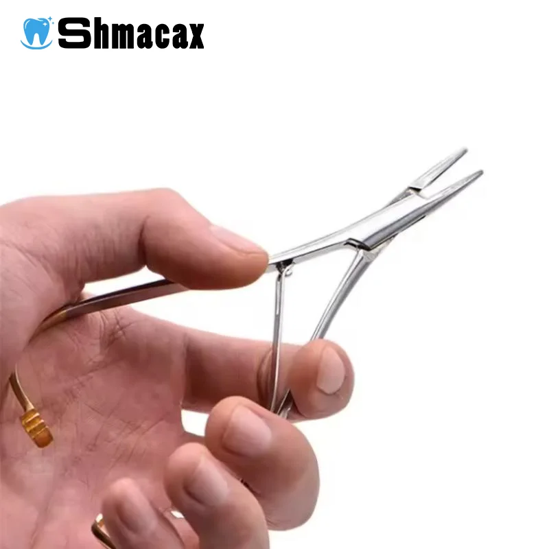 Dental Needle Holder Tweezers Bracket Stainless Steel Orthodontic Plier With Gold Handle Dental Surgical Tool
Dental Needle Holder Tweezers Bracket Stainless Steel Orthodontic Plier With Gold Handle Dental Surgical Tool