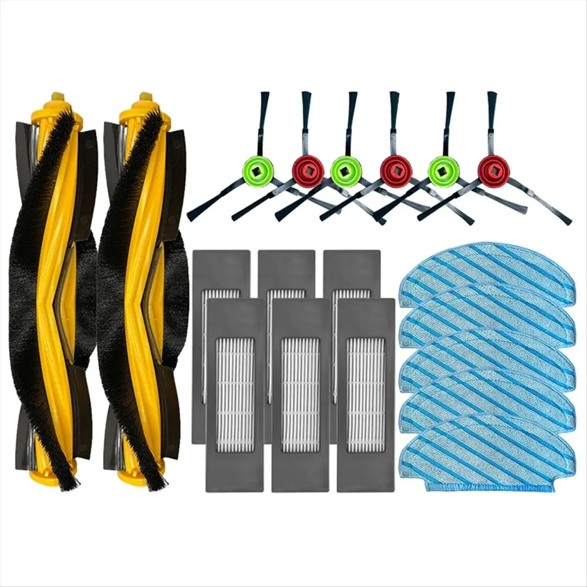 A62X For ECOVACS Deebot T9 AIVI T8 AIVI N8 Pro Dust Bag Parts Main Side Brush HEPA Filter Robot Vacuum Cleaner Accesories
A62X For ECOVACS Deebot T9 AIVI T8 AIVI N8 Pro Dust Bag Parts Main Side Brush HEPA Filter Robot Vacuum Cleaner Accesories