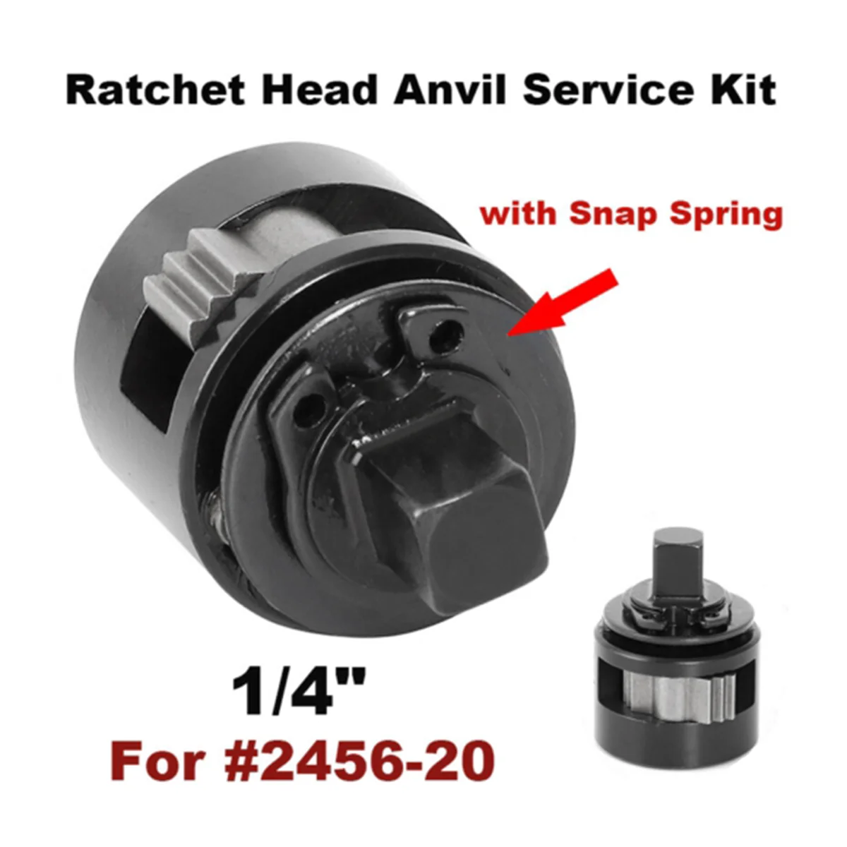 1 Set Electric Tools Service Kit 42-06-1006 M12 1/4 Ratchet Head Anvil Fits for Milwaukee 2456-20 SSQ
1 Set Electric Tools Service Kit 42-06-1006 M12 1/4 Ratchet Head Anvil Fits for Milwaukee 2456-20 SSQ