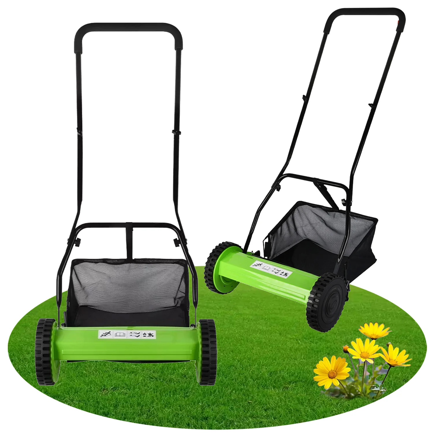 VERTAK 400mm Cutting Width Garden Professional Manual Grass Mower Cutter Durable Push Type Grass Mower
VERTAK 400mm Cutting Width Garden Professional Manual Grass Mower Cutter Durable Push Type Grass Mower