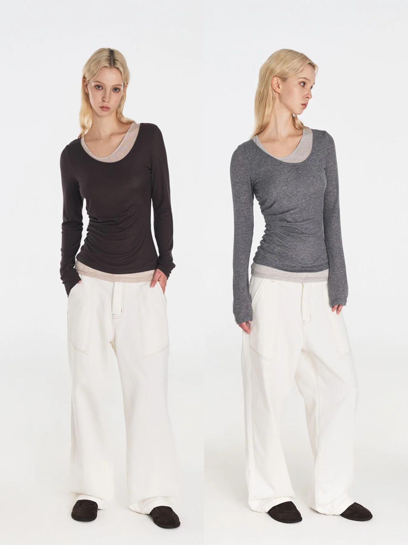 Повседневная футболка Sle Long Sve round Ne, женская облегающая футболка из смесовой шерсти, асимметричный плиссированный топ, удобная шелковая смесь хлопка
Повседневная футболка Sle Long Sve round Ne, женская облегающая футболка из смесовой шерсти, асимметричный плиссированный топ, удобная шелковая смесь хлопка