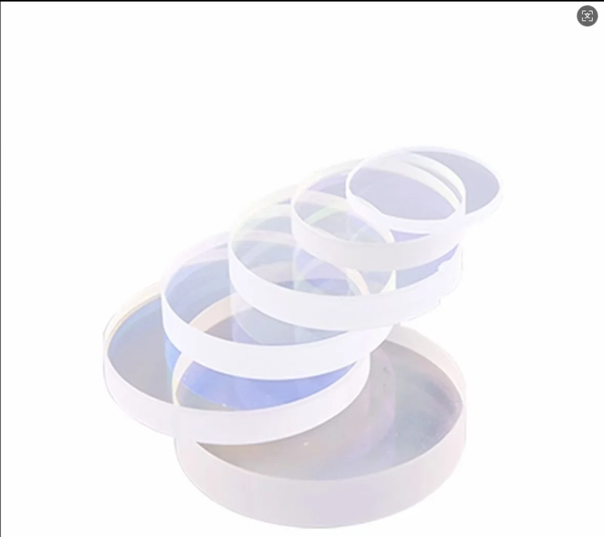 Laser Protective Lens 55*9, High-Quality Quartz Material with Double-Sided Blue Coating, Transmittance up to 99.99%
Laser Protective Lens 55*9, High-Quality Quartz Material with Double-Sided Blue Coating, Transmittance up to 99.99%