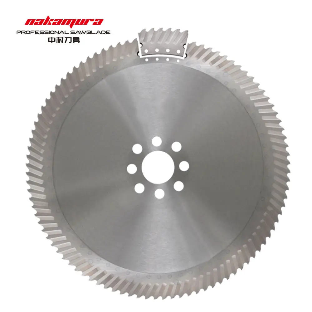 Hss High-Speed Steel Segmental Circular Saw Blades for Steel Industries High Level Cutting
Hss High-Speed Steel Segmental Circular Saw Blades for Steel Industries High Level Cutting