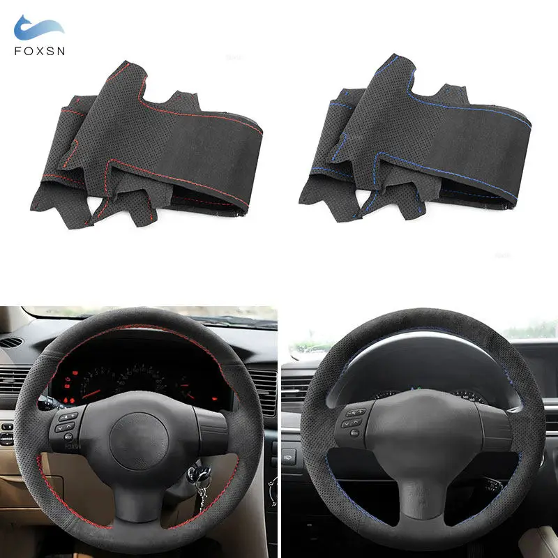 Для Toyota Corolla RAV4 2003-2006 Caldina Wish для Scion tC xA xB 2006, чехол на руль автомобиля, замшевая кожаная отделка, аксессуары
Для Toyota Corolla RAV4 2003-2006 Caldina Wish для Scion tC xA xB 2006, чехол на руль автомобиля, замшевая кожаная отделка, аксессуары