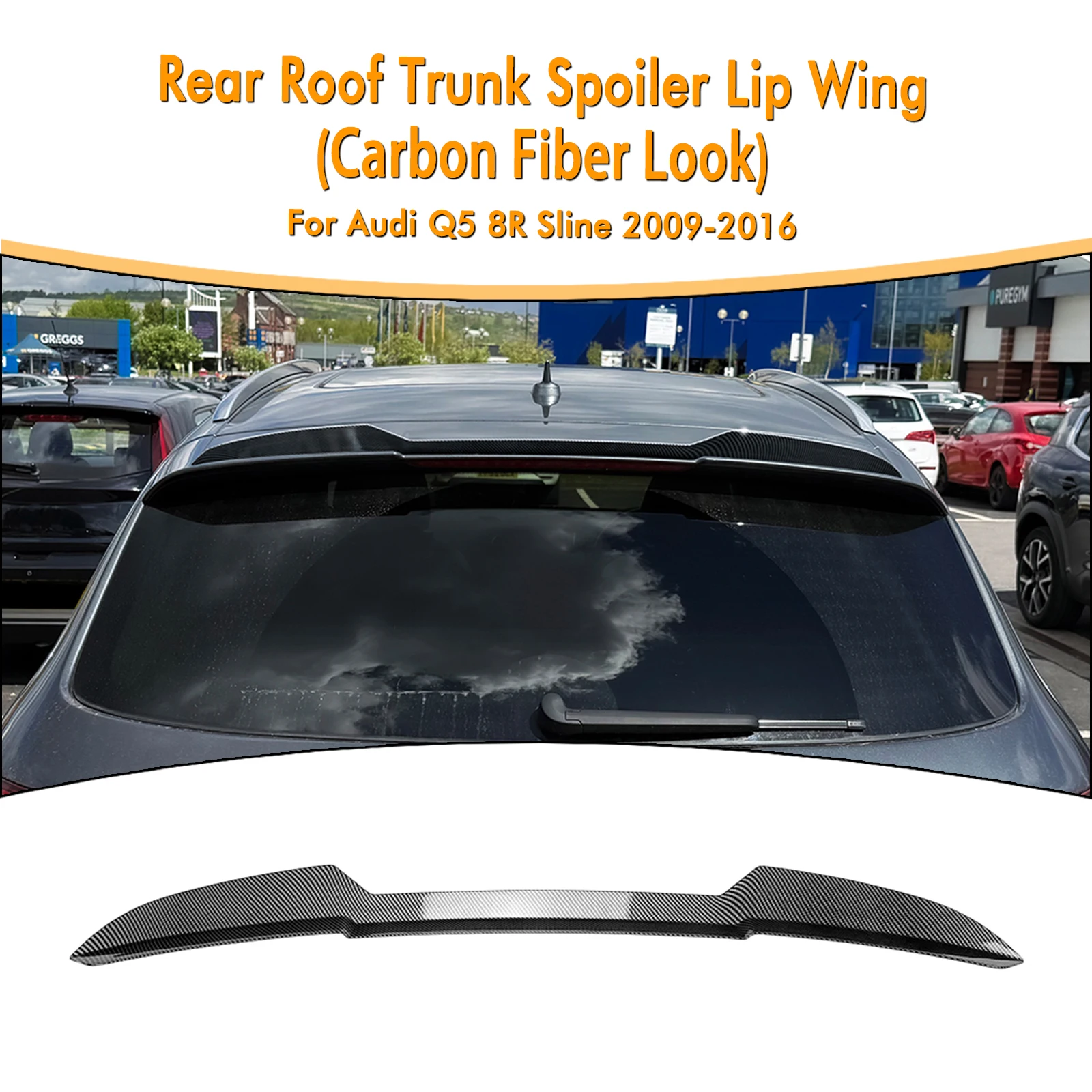Car Rear Trunk Roof Spoiler Top Wing Tail Splitter Lip For Audi Q5 8R Sline 2009-2016
Car Rear Trunk Roof Spoiler Top Wing Tail Splitter Lip For Audi Q5 8R Sline 2009-2016