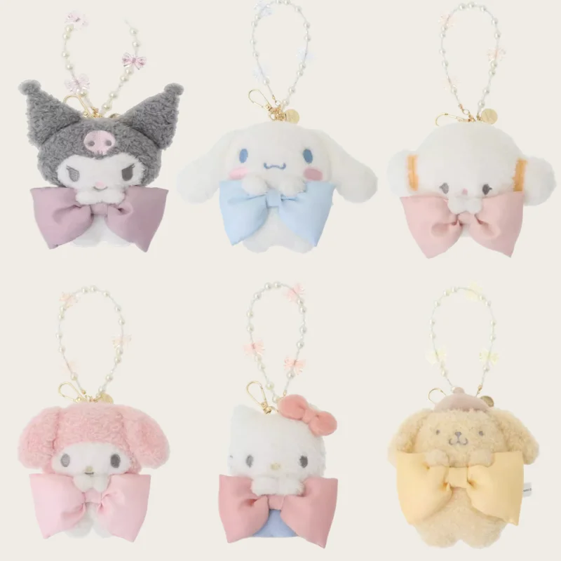 Новая серия плюшевых подвесок с мультяшным бантом Kuromi Sanrio для детских и девочек, сумки через плечо и подвесные аксессуары
Новая серия плюшевых подвесок с мультяшным бантом Kuromi Sanrio для детских и девочек, сумки через плечо и подвесные аксессуары