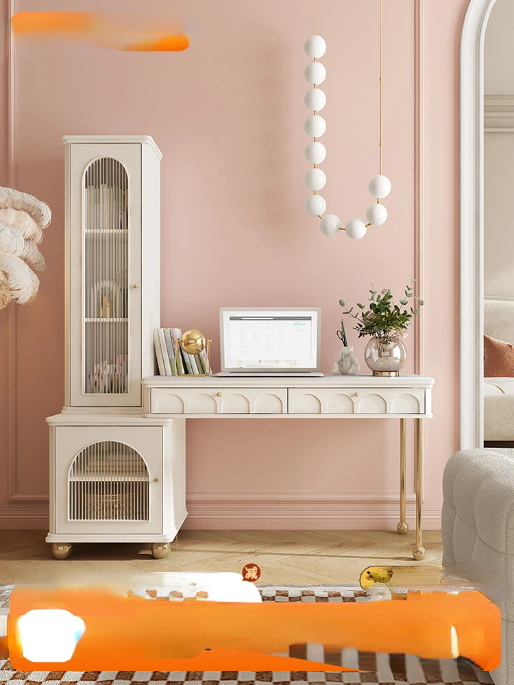 Desks are light and luxurious, modern small apartment desks, laptops, tables, cream and oil wind, home study desks,
Desks are light and luxurious, modern small apartment desks, laptops, tables, cream and oil wind, home study desks,