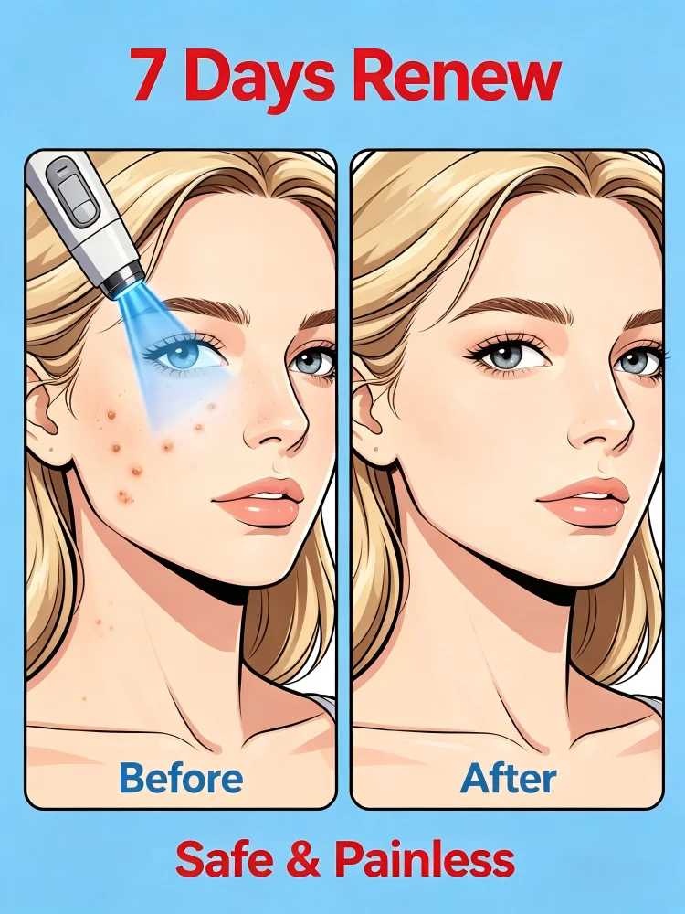 2-in-1 Blue Light Skin Care Pen,Surface Improve Dull Bump Skin Texture,Full Body Care,Daily Home Beauty Device,Top-Pick
2-in-1 Blue Light Skin Care Pen,Surface Improve Dull Bump Skin Texture,Full Body Care,Daily Home Beauty Device,Top-Pick