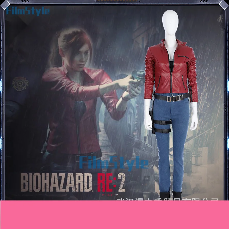 Resident 2 Remake Claire Redfield Evil Cosplay Fantasia Costume Jacket Coat Belt Adult Women Halloween Carnival Suit
Resident 2 Remake Claire Redfield Evil Cosplay Fantasia Costume Jacket Coat Belt Adult Women Halloween Carnival Suit