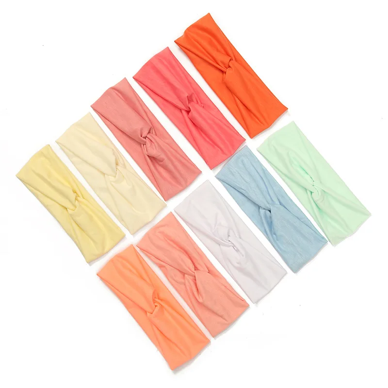 Solid Color Knotted Stretch Hairband Elastic Wide Headband Women Unisex Sports Yoga Running Cross Headband Polyester Headwear
Solid Color Knotted Stretch Hairband Elastic Wide Headband Women Unisex Sports Yoga Running Cross Headband Polyester Headwear