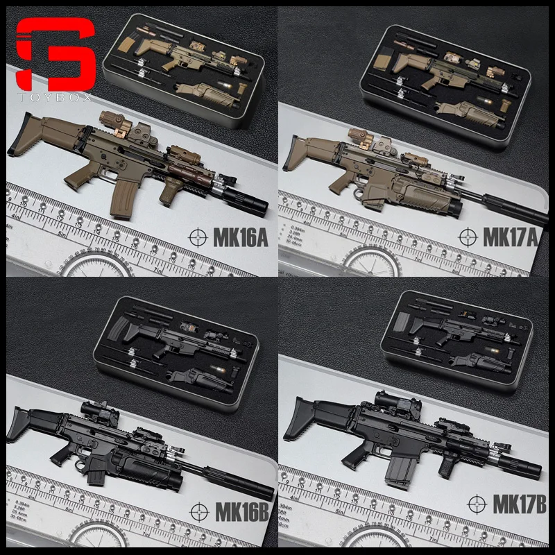 mini times toys 1/6 MK16 MK17 MP7 Plastic Weapon Model Scene Accessories Toy for 12'' Soldier Action Figure Body Dolls
mini times toys 1/6 MK16 MK17 MP7 Plastic Weapon Model Scene Accessories Toy for 12'' Soldier Action Figure Body Dolls