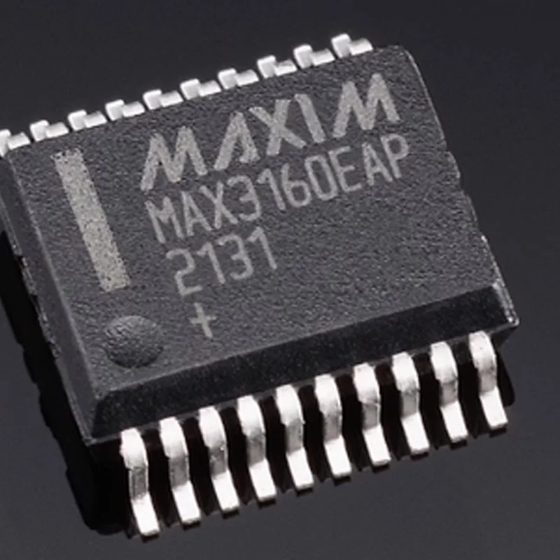 Brand New Original Max3160Eap+T with Max3160Eap Marking, Driver Transceiver Chip, Package Type Ssop-20
Brand New Original Max3160Eap+T with Max3160Eap Marking, Driver Transceiver Chip, Package Type Ssop-20
