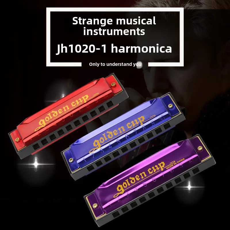 Harmonica T008K 10 Hole Diatonic Blues Harp Key of C /Paddy Low F Gaita Mouth Ogan Musical Instruments
Harmonica T008K 10 Hole Diatonic Blues Harp Key of C /Paddy Low F Gaita Mouth Ogan Musical Instruments