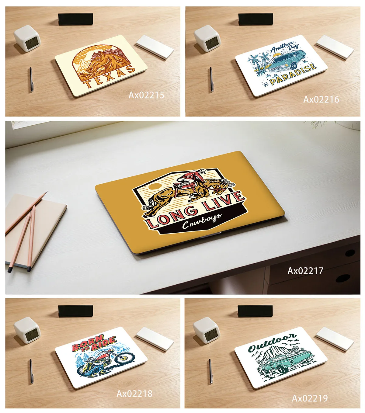 Vintage Western Texas Cowboy Motorcycle Desert Truck Anti Scratch Protective Laptop Skin Sticker for Notebook/MacBook Crafts
Vintage Western Texas Cowboy Motorcycle Desert Truck Anti Scratch Protective Laptop Skin Sticker for Notebook/MacBook Crafts