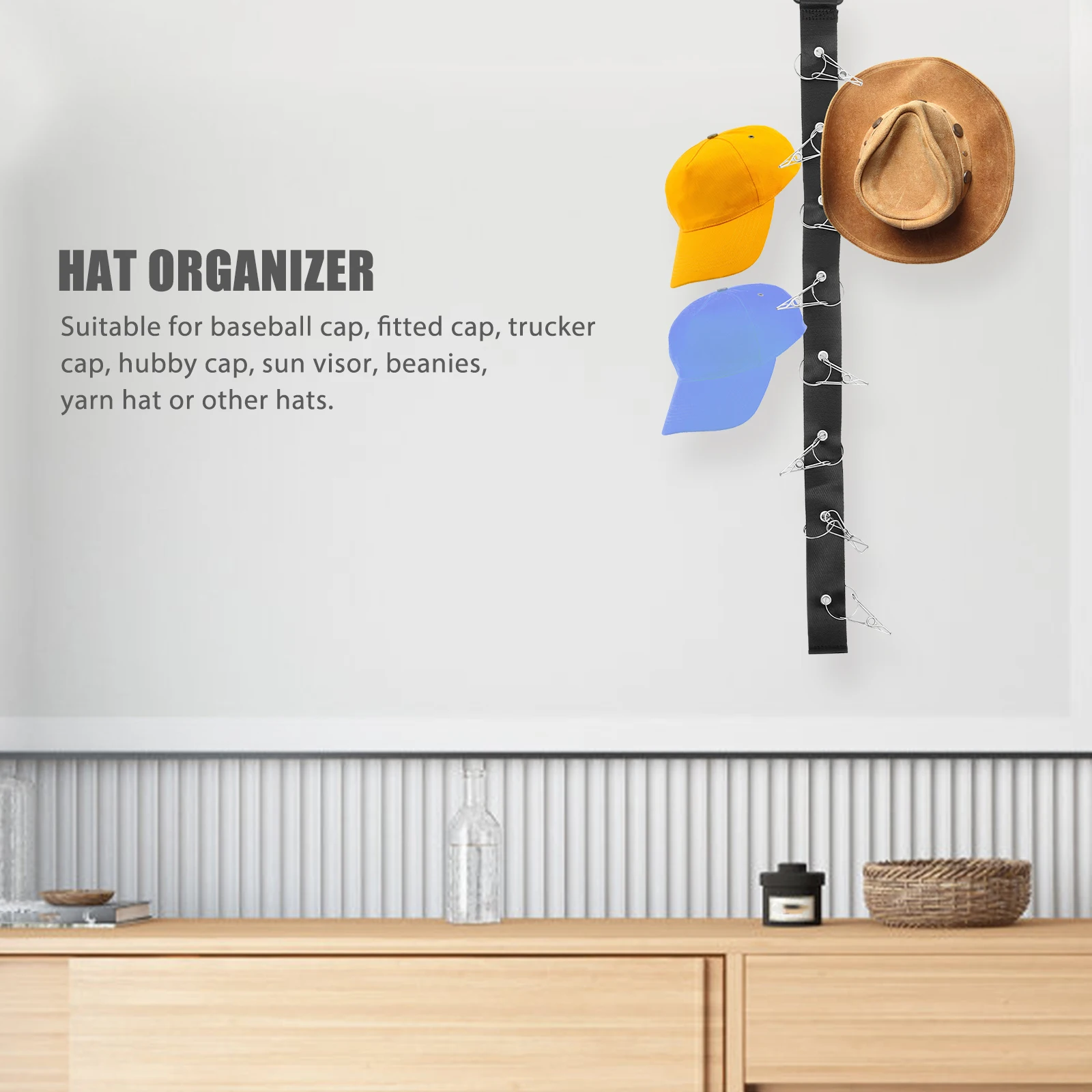 Multi-Functional Baseball Holder Rack Hat Organizer Storage Stand For Caps Beanies Sun Visors Home Shop Use Sturdy
Multi-Functional Baseball Holder Rack Hat Organizer Storage Stand For Caps Beanies Sun Visors Home Shop Use Sturdy