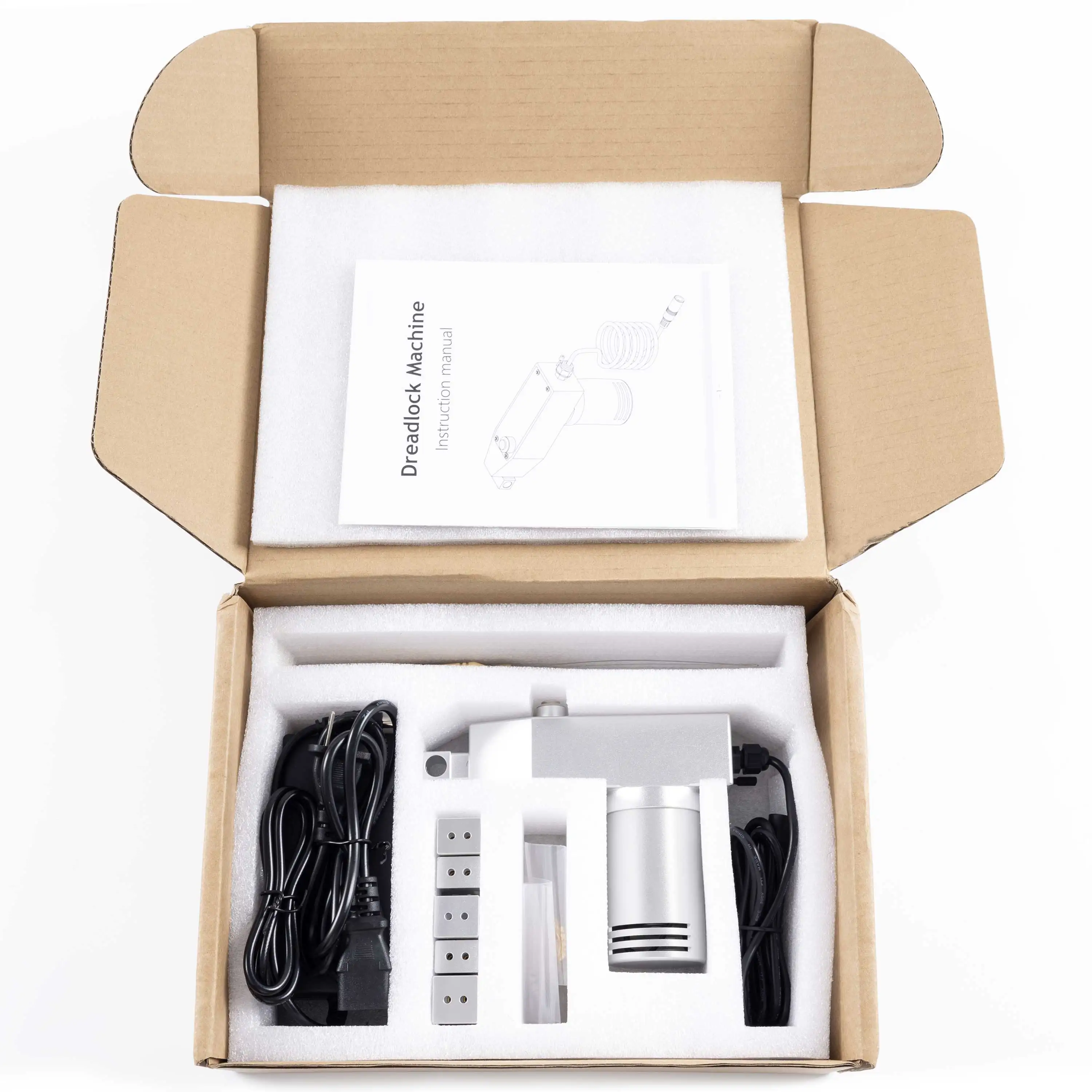 Автоматическая машинка для дредов, портативный аппарат для создания локов своими руками, с набором инструментов 6/8/10 мм
Автоматическая машинка для дредов, портативный аппарат для создания локов своими руками, с набором инструментов 6/8/10 мм