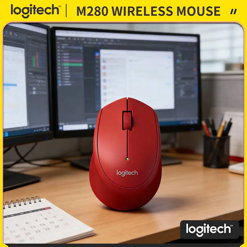 Беспроводная мышь Logitech M280, радиус действия 10 м, 18 месяцев автономной работы, 1000 DPI, эргономичный дизайн для дома, офиса и Mac
Беспроводная мышь Logitech M280, радиус действия 10 м, 18 месяцев автономной работы, 1000 DPI, эргономичный дизайн для дома, офиса и Mac
