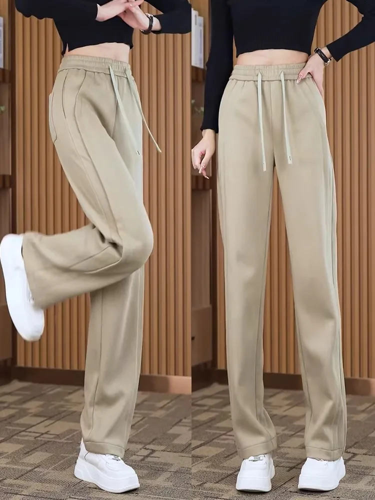 Slim Fit Wide Leg Pants Women's High Waist Loose Straight Casual Trousers Fashionable Versatile Autumn Wear Comfortable Polye...
Slim Fit Wide Leg Pants Women's High Waist Loose Straight Casual Trousers Fashionable Versatile Autumn Wear Comfortable Polye...