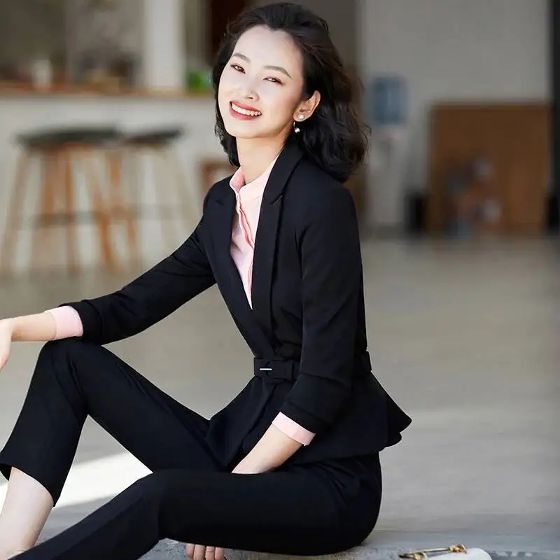 Formal Women Business Blazers Female Skirt Suits Ladies Office Professional with Jackets Coat and Skirt Career Interview Outfits
Formal Women Business Blazers Female Skirt Suits Ladies Office Professional with Jackets Coat and Skirt Career Interview Outfits