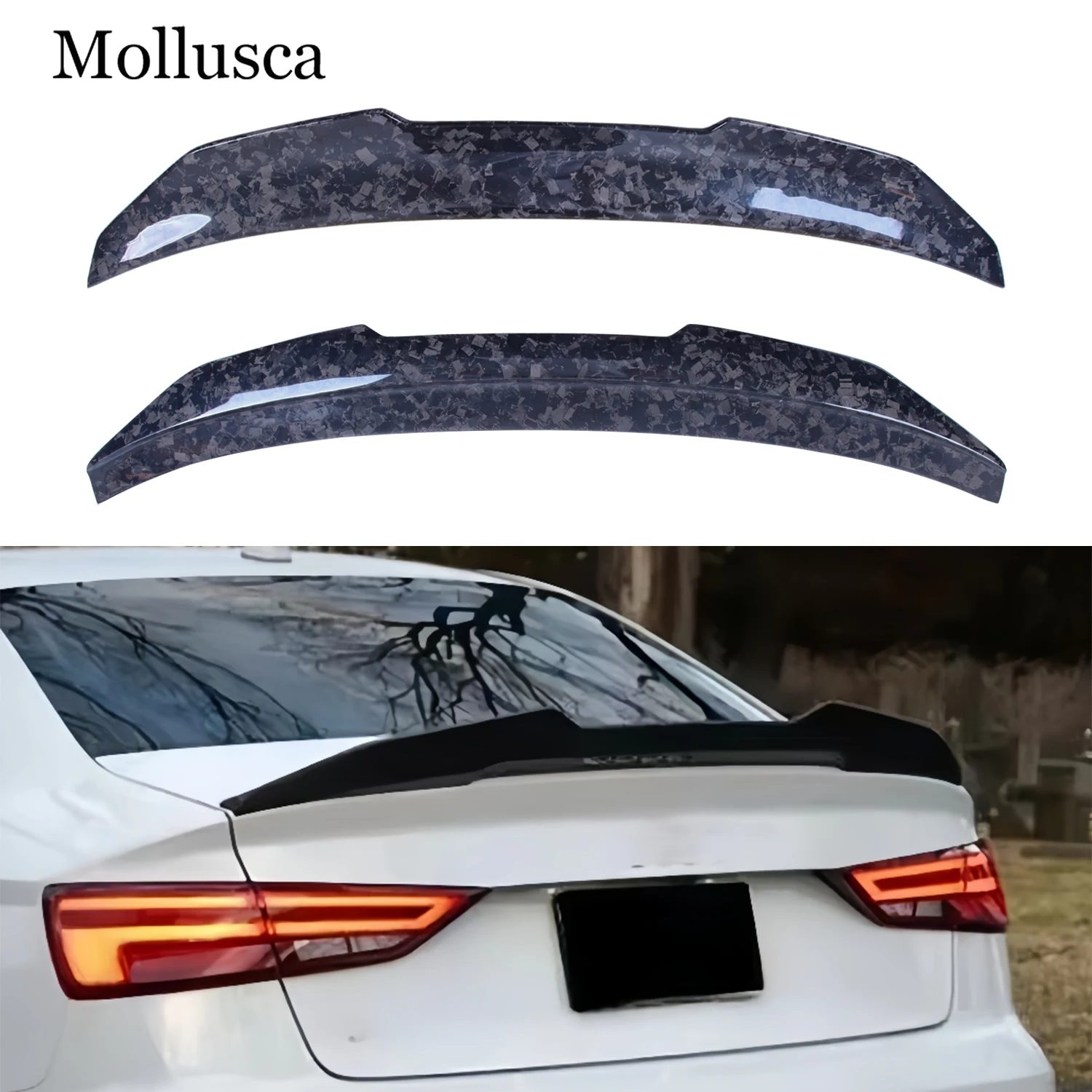 For AUDI A3 S3 RS3 8V PSM Style Real Forged Carbon Fiber Material Rear Spoiler Trunk Wing 2013-2020
For AUDI A3 S3 RS3 8V PSM Style Real Forged Carbon Fiber Material Rear Spoiler Trunk Wing 2013-2020