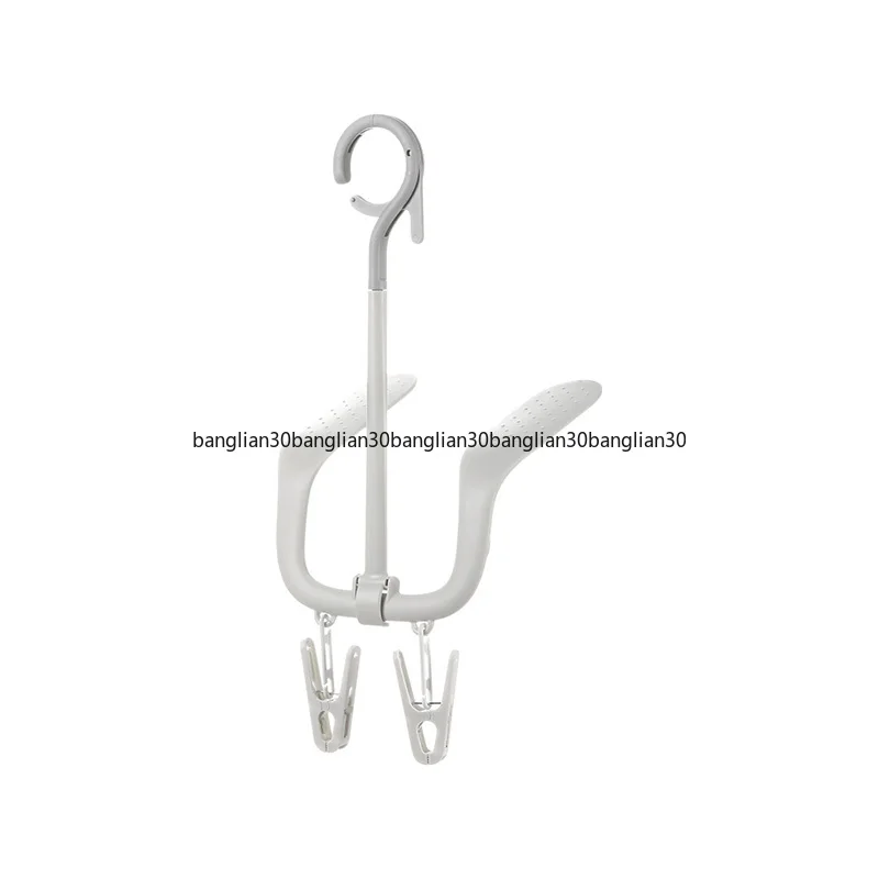 Household windproof double hook balcony shoe drying rack for hanging shoes, shoe drying rack can be rotated and stored
Household windproof double hook balcony shoe drying rack for hanging shoes, shoe drying rack can be rotated and stored